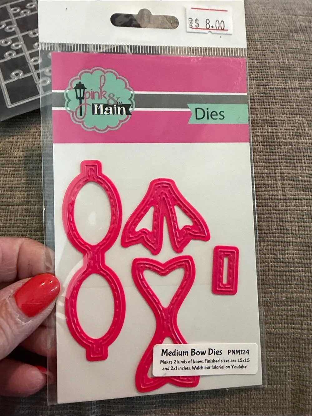 11 assorted dies Dies for all your crafting needs